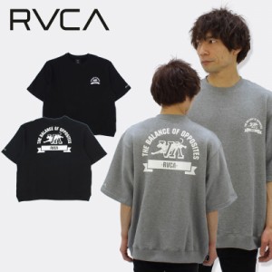 ルーカ(RVCA) CHUMP メンズ クルースウェット/半袖 トレーナー(BC041-003) スウェット/男性用[AA]