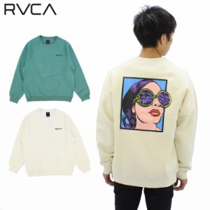 ルーカ(RVCA) GIRL FRIEND CREW メンズ クルースウェット/トレーナー(BC042-039) スウェット/男性用 [AA]