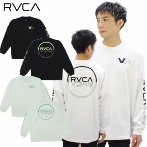 ルーカ(RVCA) HALF WAY  ロングＴシャツ(bc042-068)メンズ 長袖Tシャツ  トップス ロングTシャツ ロンT  男性用 [AA]