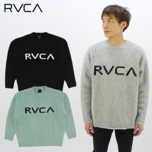 ルーカ(RVCA) BIG RVCA KNIT (bc042-090)メンズ ニット セーター 男性用 [AA]