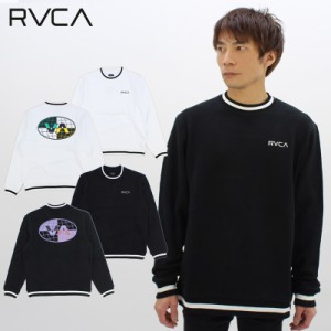 ルーカ(RVCA) GLOBAL INK CREWメンズ クルースウェット トレーナー(BC042-157) スウェット 男性用 [AA]