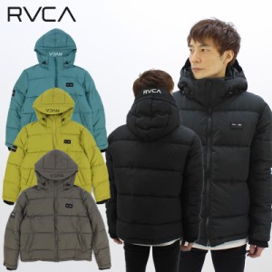 ルーカ(RVCA) VISOR HOODED PUFFER JACKET メンズ 中綿 ジャケット (bc042-770) アウター 秋冬  防寒 男性 [BB]