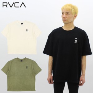 ルーカ(RVCA) ALLTIME TERRY CLOTH TEE メンズ 半袖Tシャツ  カットソー(BD041-260) /男性用 ポイント10倍  国内正規品 [AA]