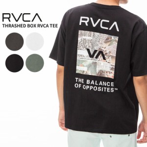 ルーカ RVCA THRASHED BOX RVCA TEE メンズ 半袖Tシャツ カットソー BE041-224 男性 [AA]