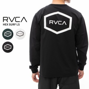 ルーカ RVCA HEX SURF LS ラッシュガード ロングスリーブ 長袖 BE041-801 男性 [AA]