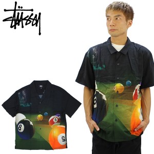 ステューシー(STUSSY) Pool Hall Shirt 半袖シャツ/メンズ/男性用/ 送料無料 [BB]