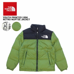 ザ・ノース フェイス (THE NORTH FACE) Youth Printed 1996 Retro Nuptse Jacket レトロ ヌプシ ダウンジャケット キッズ  [CC]