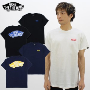 バンズ(VANS)  M V & Skate Logo S S Tee  ロゴ 半袖Tシャツ 男性用 [AA-3]