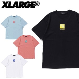 エクストララージ(X-LARGE) EMBROIDERY SQUARE OG S/S TEE 半袖Tシャツ/男性/メンズ/カットソー/トップス [AA]