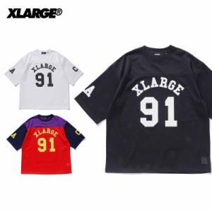 エクストララージ(X-LARGE) NUMBERING FOOTBALL TEE 半袖Tシャツ フットボールTシャツ メンズ [AA]