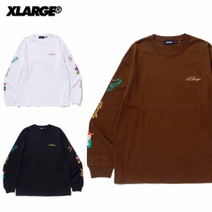 エクストララージ(X-LARGE) RANDOM THINGS L/S TEE 長袖Tシャツ/ ロンT/メンズ/カットソー/トップス [AA]