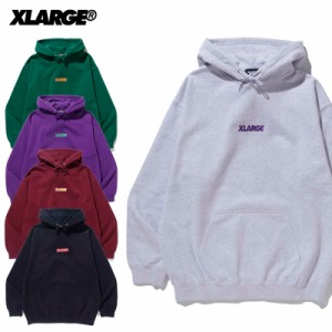 エクストララージ(X-LARGE) STANDARD LOGO PULLOVER HOODED SWEAT プルオーバーパーカー メンズ [AA]