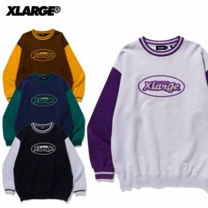 エクストララージ(X-LARGE) RETRO CREWNECK SWEAT クルー スウェット/トレーナー/メンズ [AA]