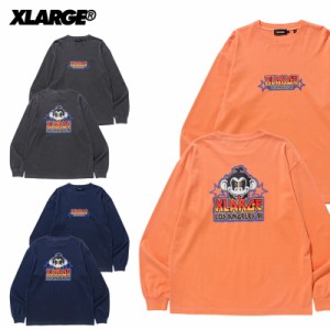 エクストララージ(X-LARGE) PIGMENT DYED HEAVY METAL KEITH L/S TEE  長袖Tシャツ  ロンT メンズ [AA]