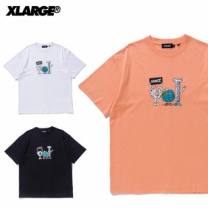 エクストララージ(X-LARGE) EMBORIDERED TRIO S/S TEE 半袖 Tシャツ トップス カットソー [AA]