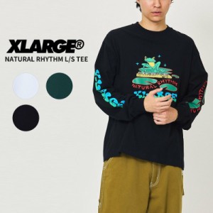 エクストララージ XLARGE NATURAL RHYTHM L/S TEE ロングTシャツ 長袖 ロンT カットソー [AA]