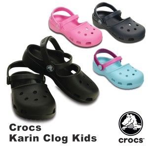 【送料無料対象外】クロックス(CROCS) クロックス カリン クロッグ キッズ(crocs karin clog kids)[AA]【25】