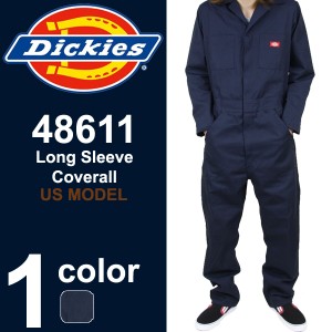 ※ゆうパケット対象外※Dickies Long Sleeve Coveralls ディッキーズ カバーオール つなぎ≪4861/48611≫[BB]