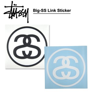 【ゆうパケット可】ステューシー(STUSSY)Big-SS Link アクセサリー ステッカー[小物][AA-2]