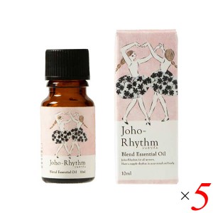 【ポイント倍々！最大+7%】生活の木 ジョホリズム ブレンド精油 10ml 5本セット アロマオイル ゼラニウム ローズオットー