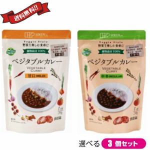 カレー レトルト ルー 創健社 ベジタブルカレー （レトルト） 210g 全２種 ３袋セット