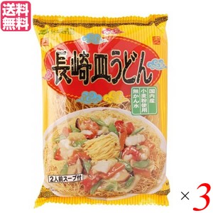 【200円OFFクーポン配布中！】皿うどん かた焼きそば 長崎 創健社 長崎皿うどん 134g 3個セット 送料無料