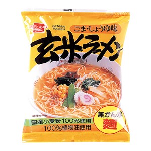 【ポイント倍々！最大+7%】ラーメン インスタント 袋麺 健康フーズ 玄米ラーメン 100g