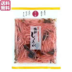 漬物 漬け物 しょうが マルアイ食品 和の膳 国産梅酢しょうが 50g 送料無料