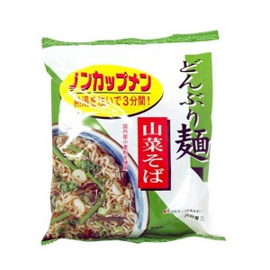 【200円OFFクーポン配布中！】蕎麦 そば インスタント トーエー どんぶり麺・山菜そば 78g