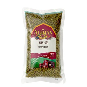 緑豆 有機 ムング豆 アリサン 有機ムング豆 500g