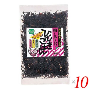 健康フーズ ひじきごはん 梅しそ 35g 10個セット ふりかけ お茶漬け 混ぜご飯