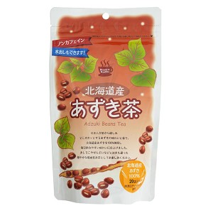 【ポイント倍々！最大+7%】小川生薬 北海道産あずき茶 80g(4g×20)