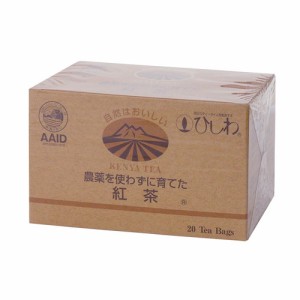 農薬を使わずに育てた紅茶(ティーバッグ) 44g(2.2g×20包) 【菱和園】