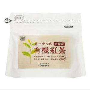 　オーサワの宮崎産有機紅茶(ティーバッグ)　60g(3g×20包)【有機JAS認定品】