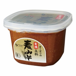 オーサワの有機立科麦みそ （650g） 【オーサワジャパン】