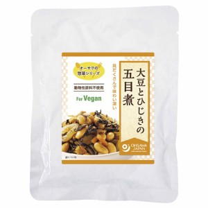 オーサワの惣菜シリーズ 大豆とひじきの五目煮 100g 【オーサワジャパン】