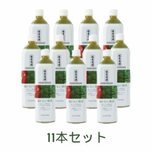健康道場・おいしい青汁(ペットボトル) 900g×11本セット　