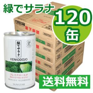 緑でサラナ 120缶 ※全国送料無料【あす着対応】※同梱・キャンセル・ラッピング不可