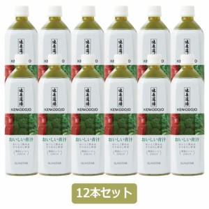 健康道場・おいしい青汁（ペットボトル） （900g×12本セット） 【サンスター】※送料無料（一部地域を除く）