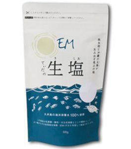 EMてぃだの生塩 （500g） 【EM・X GOLD使用。天然微量ミネラルの補給に】※キャンセル不可
