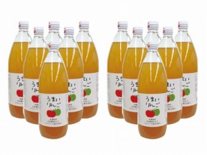 EM生活 うまいりんご （1000ml×6本入×2箱）