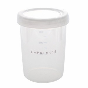 EMBALANCE DEEP ROUND CONTAINER（エンバランスディープラウンドコンテナ） クリア S 500ml 【エンバランス】