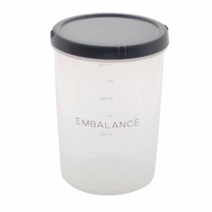 EMBALANCE DEEP ROUND CONTAINER（エンバランスディープラウンドコンテナ） グレー L 1500ml 【エンバランス】