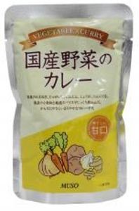 国産野菜のカレー甘口 （200g） 【ムソー】