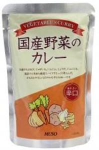 国産野菜のカレー辛口 （200g） 【ムソー】