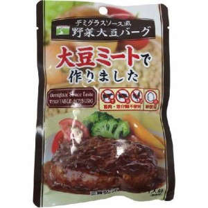 デミグラスソース風野菜大豆バーグ （100g） 【三育】