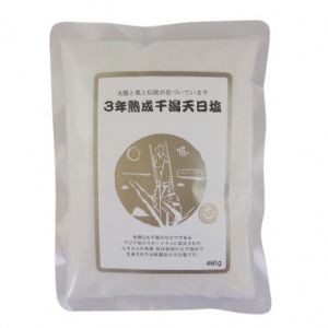 3年熟成干潟天日塩 450g 【六基食品】