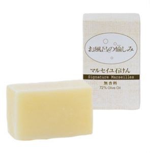 お風呂の愉しみマルセイユ石けん 無香料 120g