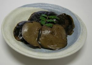 【日岡商事冷凍直送】しいたけうま煮 90g（8〜9枚入）※30袋未満送料1188円･30袋以上送料324円･代引･同梱･キャンセル不可