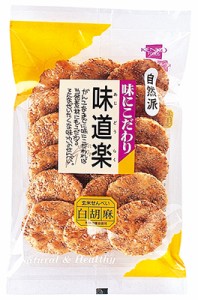 味道楽 白ごませんべい （110g） 【健康フーズ】